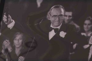 L'immagine di Pippo Baudo in chiesa durante i suoi funerali