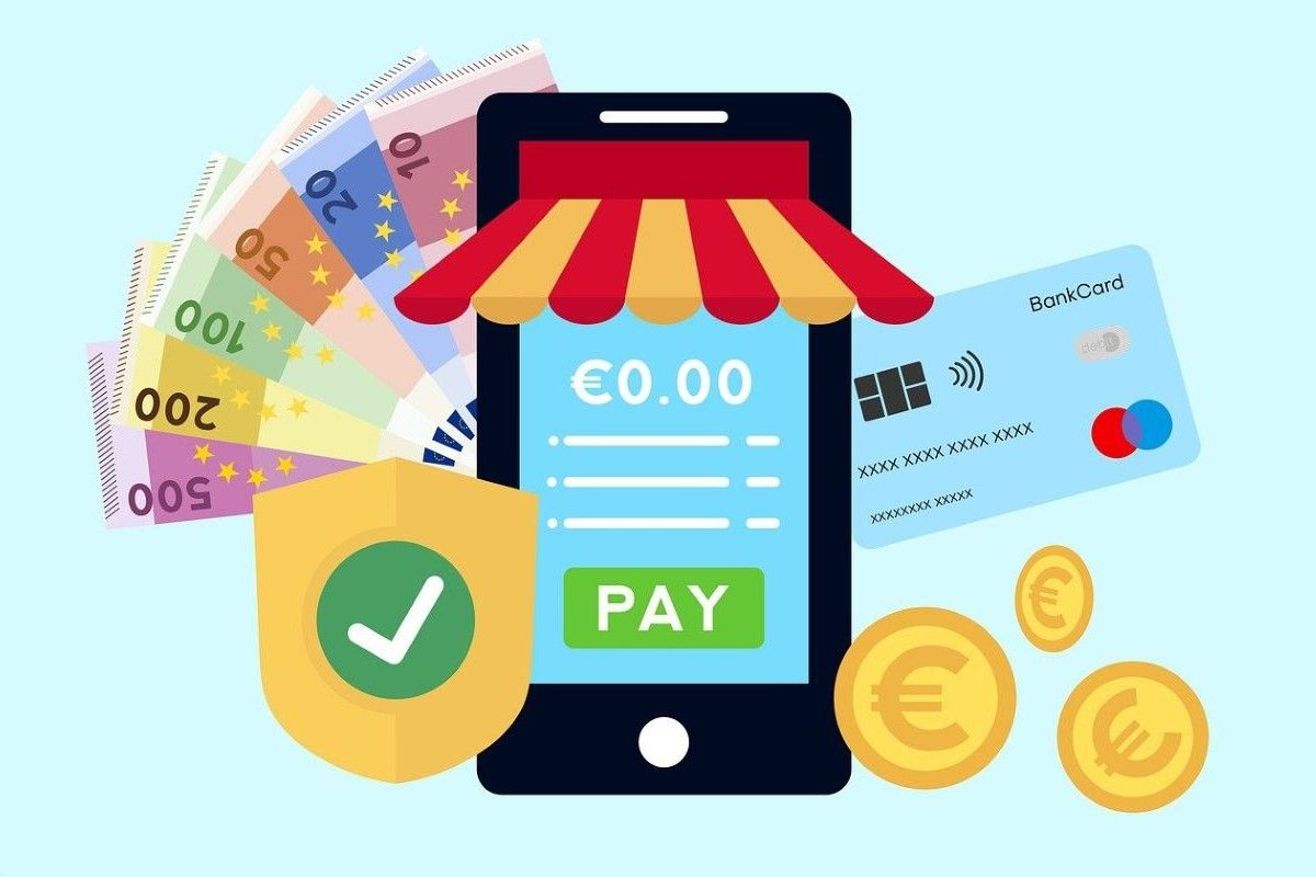 smartphone carta contanti monete euro